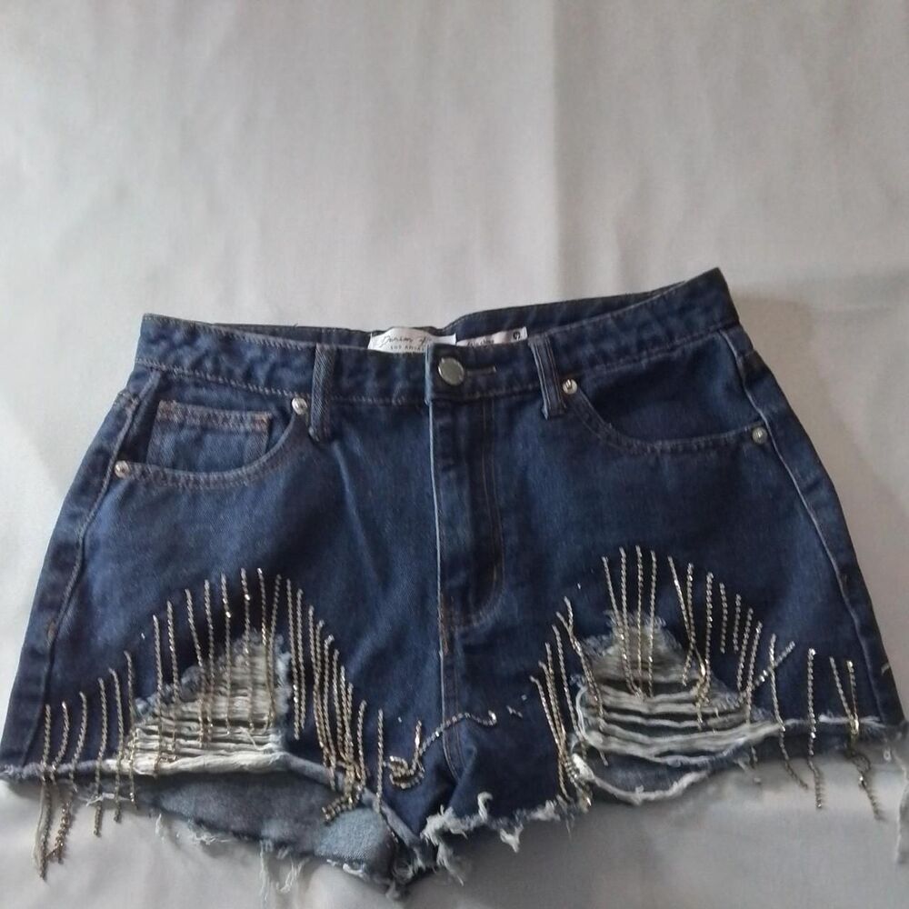 Unbranded Women's Blue and Navy Shorts